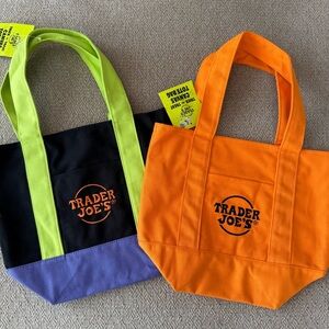2 Trader Joe’s Limited edition Halloween tote bags
